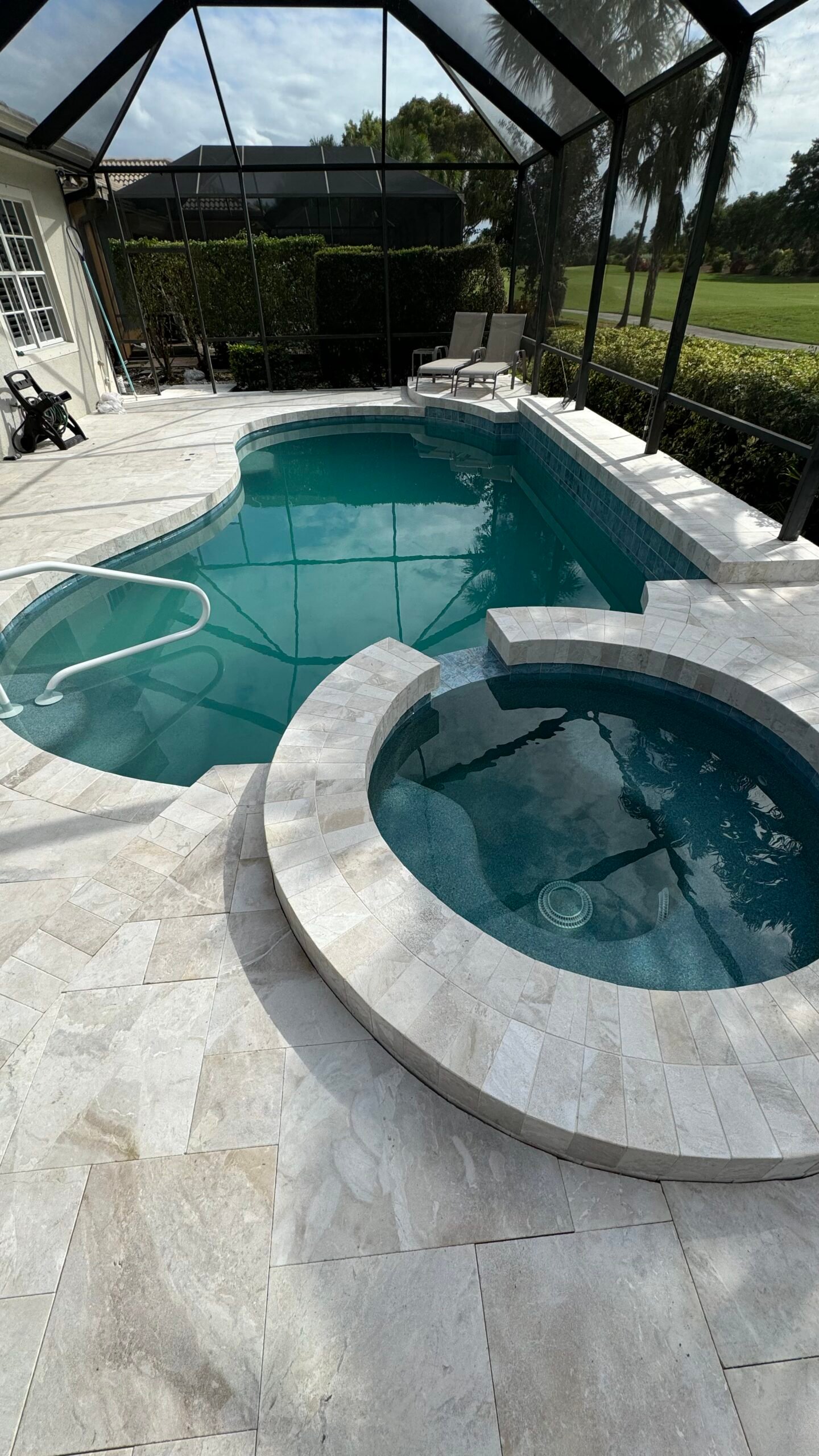 Custom pool builder project Coastal Custom Pool & Spa Florida