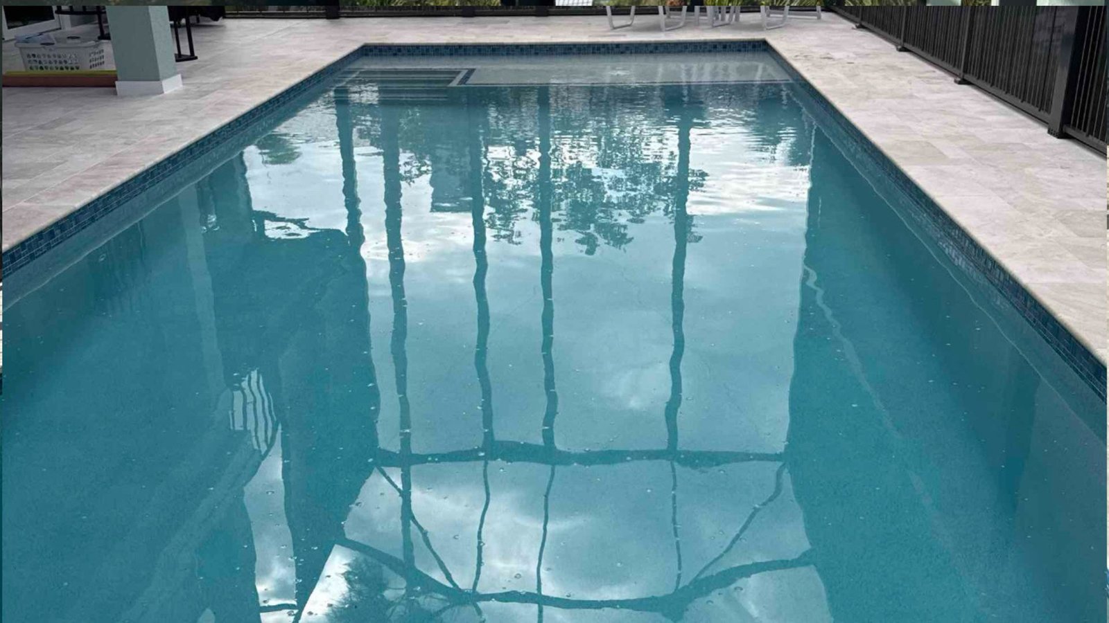 Luxury pool build