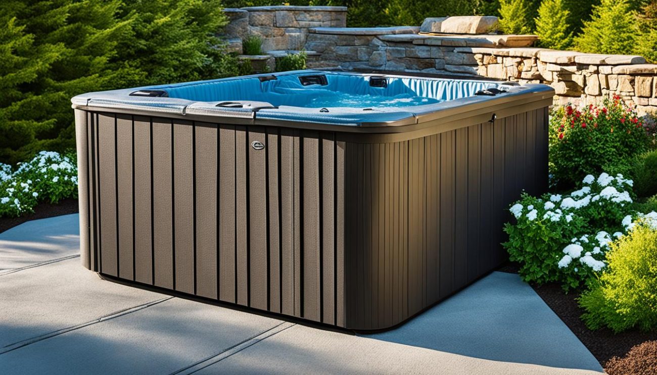 locking hot tub covers